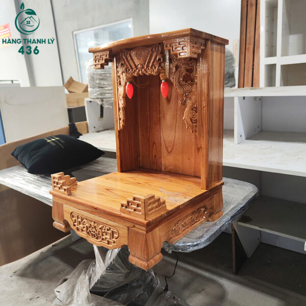 ban tho than tai cu thiet ke trang nghiem gon gang 1