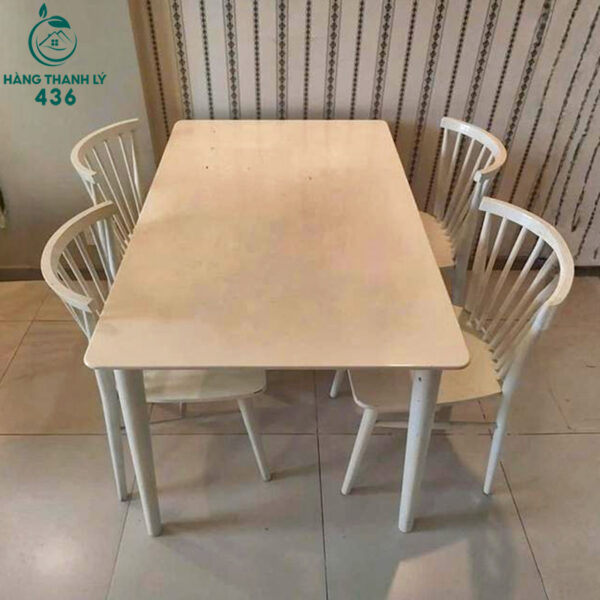 bo-ban-an-cu-4-ghe-mau-trang-kem-thiet-ke-dep bo ban an cu 4 ghe mau trang kem thiet ke dep