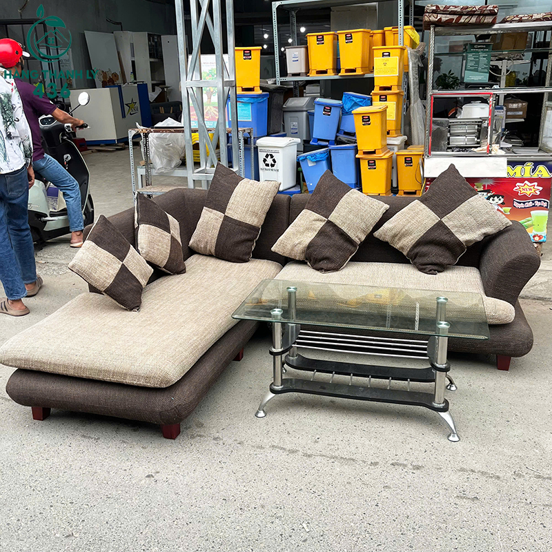 Bộ Sofa Cũ Góc Chữ L Màu Nâu Đậm Kèm Gối Tựa Lưng bo-sofa-cu-goc-chu-l-mau-nau-dam-kem-goi-tua-lung-3 Bộ Sofa Cũ Góc Chữ L Màu Nâu Đậm Kèm Gối Tựa Lưng