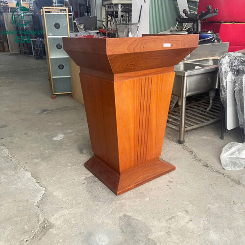 Bục Phát Biểu Cũ 75CMX60CMX1M1 Thiết Kế Liền Hộc Tiện Dụng 3 buc phat bieu cu 75cmx60cmx1m1 thiet ke lien hoc tien dung 2