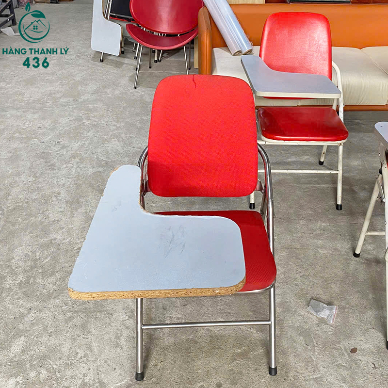 Bàn Ghế Học Sinh Cũ Đệm Ngồi Bọc Da Màu Đỏ ghe-boc-vai-bo-2 Bàn Ghế Học Sinh Cũ Đệm Ngồi Bọc Da Màu Đỏ