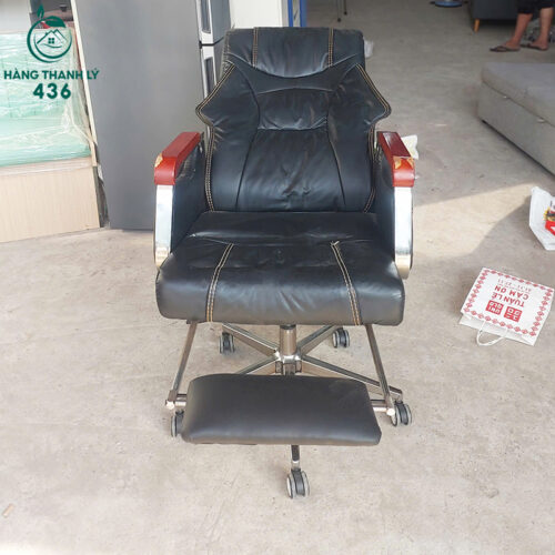 Ghế Giám Đốc Cũ Da Mềm Có Tựa Đầu Thoải Mái 4 Ghế Giám Đốc Cũ Da Mềm Có Tựa Đầu Thoải Mái