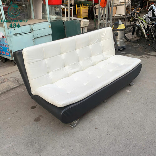 ghe sofa bed cu phoi mau den trang sang trong 4