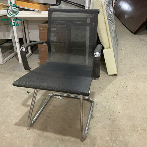 Ghế Văn Phòng Cũ Chân Quỳ Lưng Lưới Thoáng Khí 3 ghe van phong cu chan quy lung luoi thoang khi 3