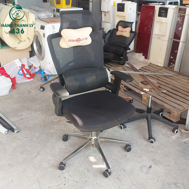 Ghế Văn Phòng Cũ Lưới Lưng Cao Có Tựa Đầu Thoáng Khí ghe-van-phong-cu-lung-cao-co-tua-dau-thoang-khi-2 Ghế Văn Phòng Cũ Lưới Lưng Cao Có Tựa Đầu Thoáng Khí