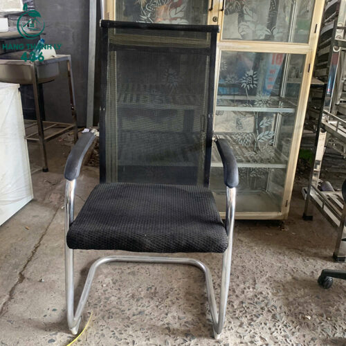 Ghế Văn Phòng Cũ Lưng Lưới Cao Chân Quỳ
