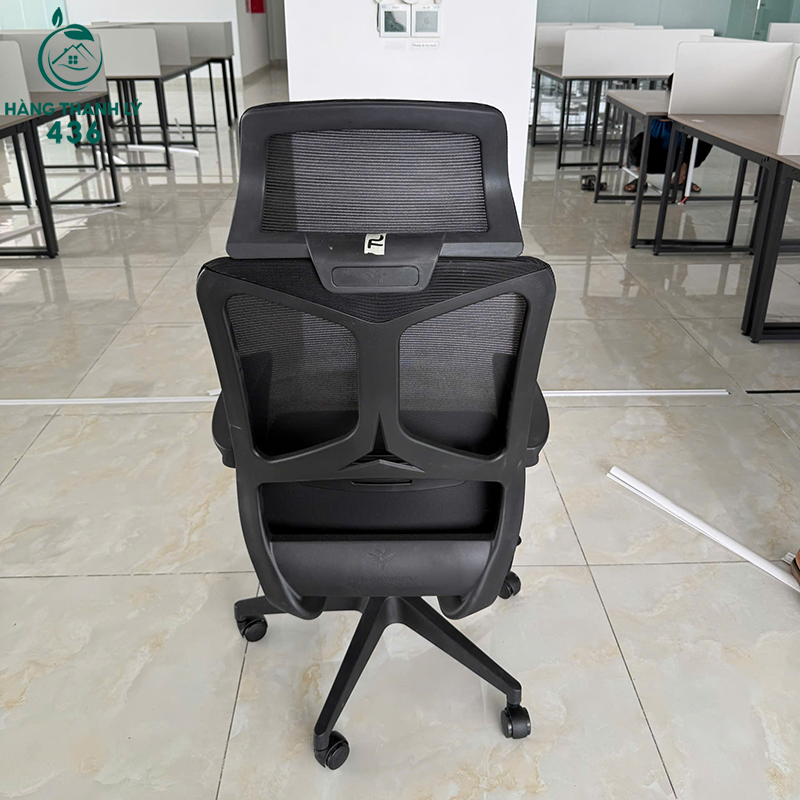 Ghế Văn Phòng Cũ Lưới Lưng Cao Có Tựa Đầu Thoáng Khí 6 ghe van phong cu luoi lung cao co tua dau thoang khi 2