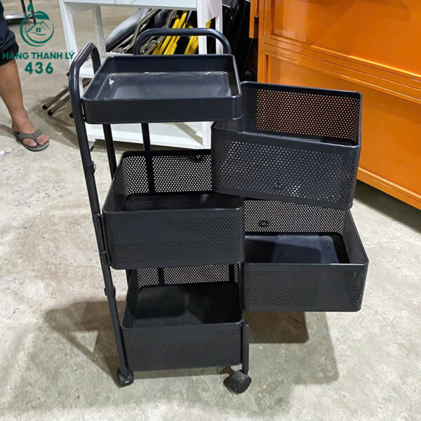 gia ke cu ro vuong xoay 4 tang da nang cho nha bep 1