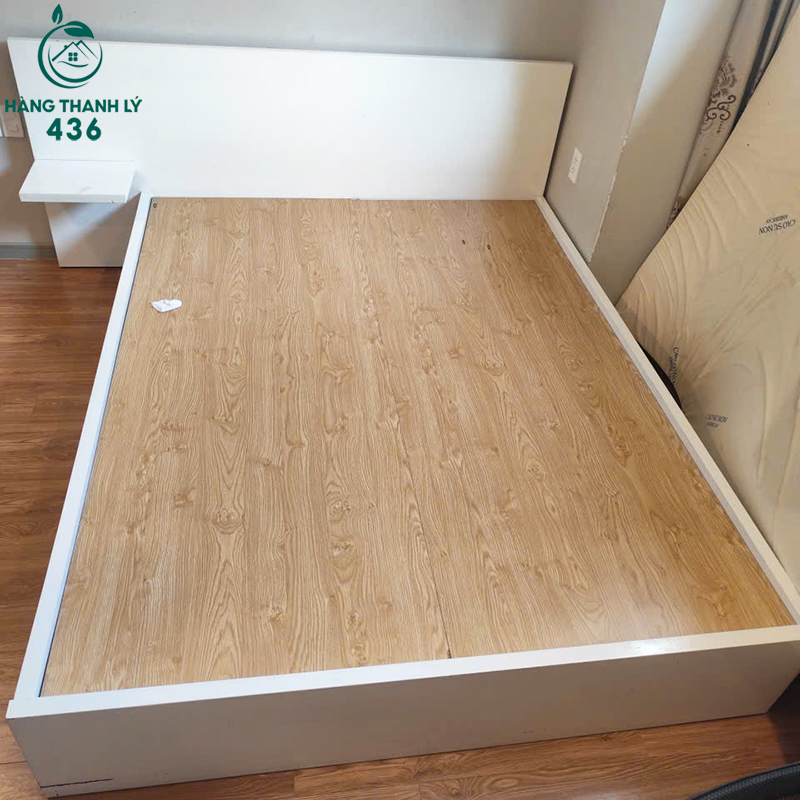 Giường Ngủ Cũ 1M6X2M Khung Trắng Hiện Đại giuong-ngu-cu-1m6x2m-khung-trang-hien-dai-1 Giường Ngủ Cũ 1M6X2M Khung Trắng Hiện Đại
