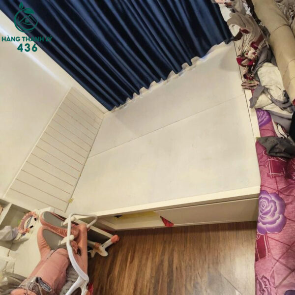 giuong ngu cu 1m6x2m mau trang don gian 1