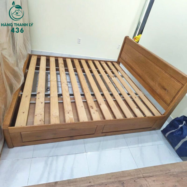 giuong ngu cu go soi 1m8x2m co hoc keo tien cat do 1