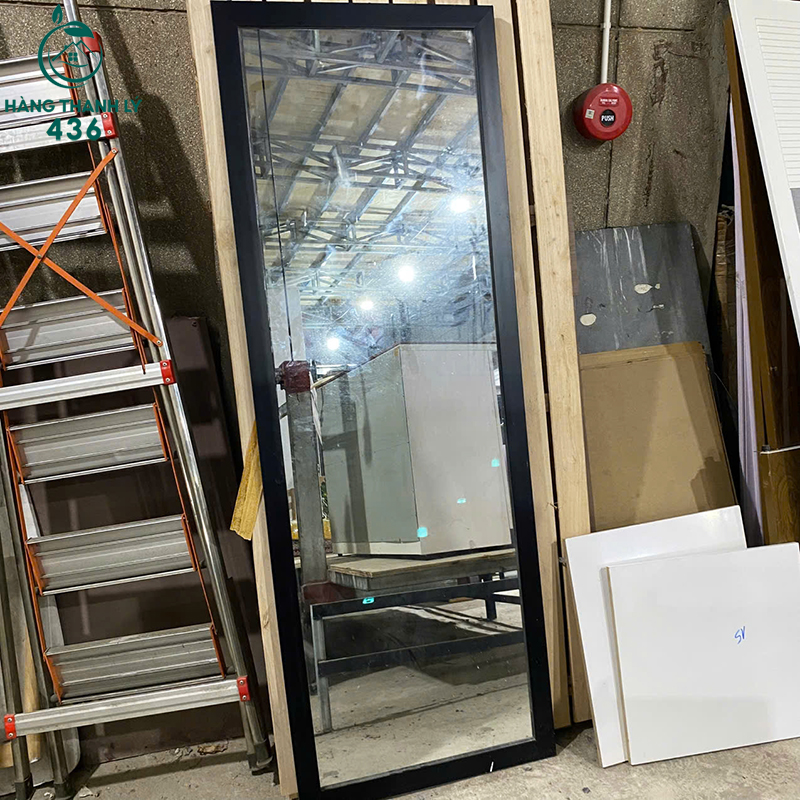 guong-cu-soi-toan-than-khung-mau-den Gương Cũ Soi Toàn Thân Khung Màu Đen