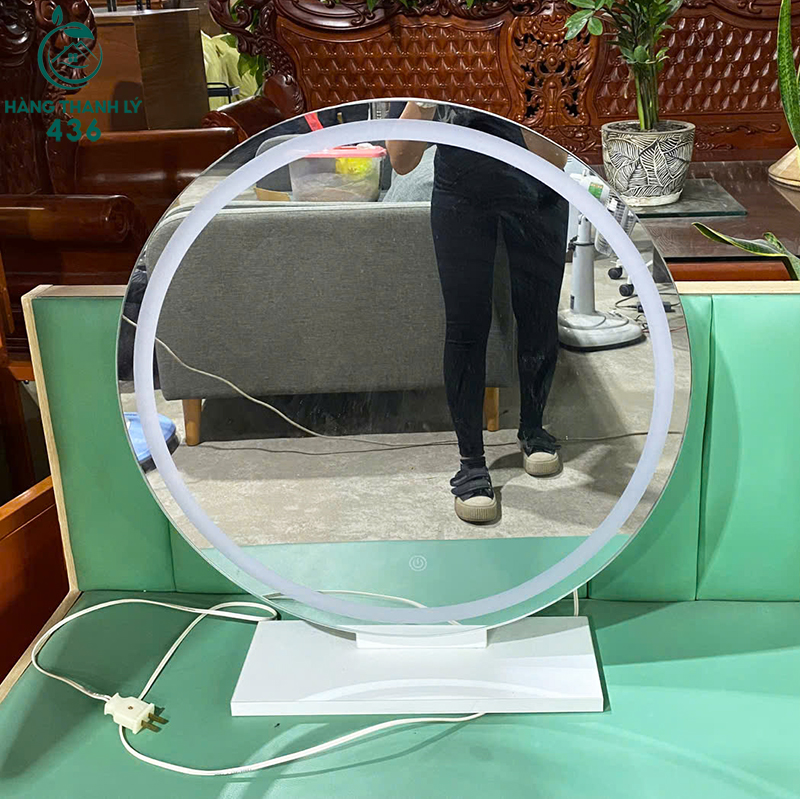 Gương Cũ Trang Điểm Tròn Có Đèn LED Cảm Ứng guong-cu-trang-diem-tron-co-den-led-cam-ung Gương Cũ Trang Điểm Tròn Có Đèn LED Cảm Ứng