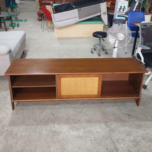 ke tivi cu 1m6x50cm mau nau do ben dep 2