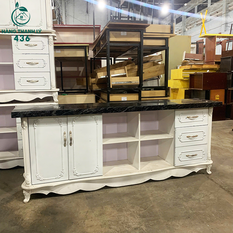 Kệ Tivi Cũ 2M05X45CMX80CM Mặt Đá Hoa Cương Sang Trọng ke-tivi-cu-2m05x45cmx80cm-mat-da-hoa-cuong-sang-trong-3 Kệ Tivi Cũ 2M05X45CMX80CM Mặt Đá Hoa Cương Sang Trọng