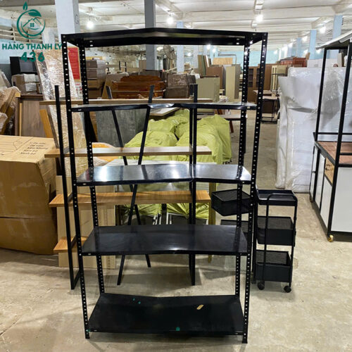Kệ Trưng Bày Sắt Cũ Đa Năng 5 Tầng Chịu Lực Tốt