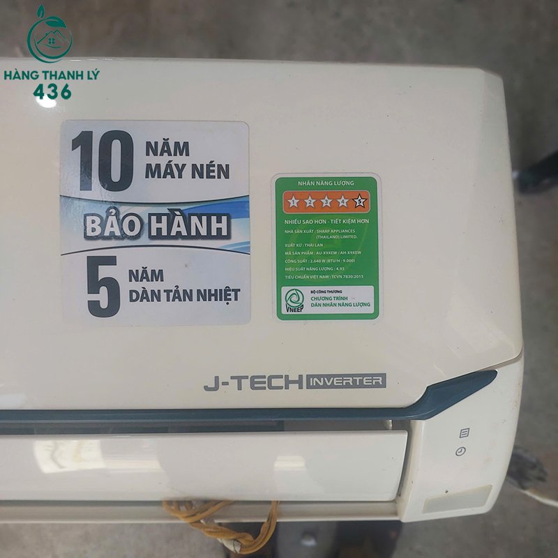 Máy Lạnh Cũ Sharp J-Tech Inverter 1HP Tiết Kiệm Điện may-lanh-cu-sharp-j-tech-inverter-1hp-tiet-kiem-dien-2 Máy Lạnh Cũ Sharp J-Tech Inverter 1HP Tiết Kiệm Điện