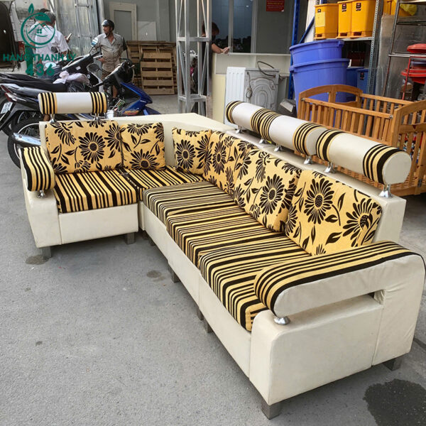sofa cu chu l phoi mau kem den hoa tiet hoa noi bat 3