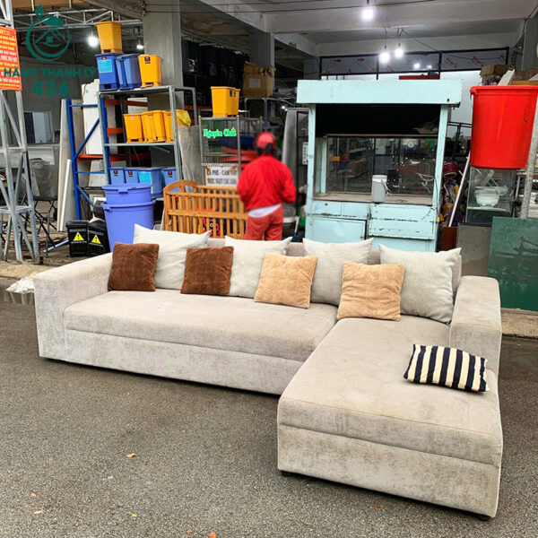 sofa goc l cu 2m8x1m6x75cm boc vai ni 3
