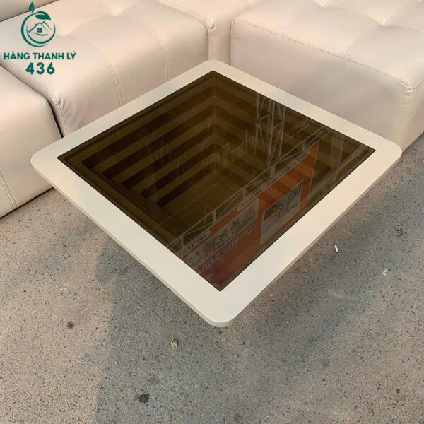 sofa goc l cu 2m8x1m9 mau trang kem sang trong 4