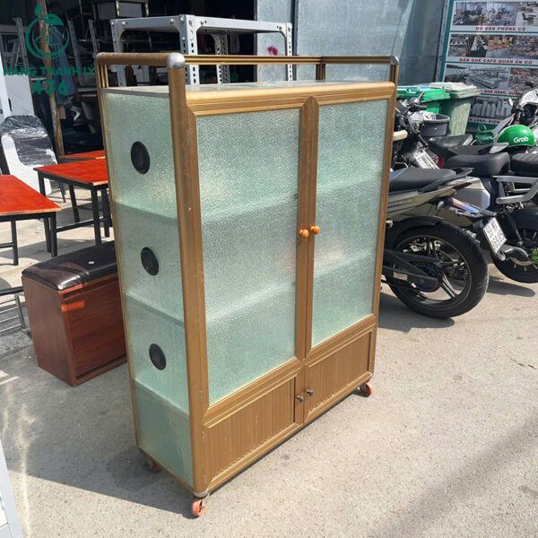 tu chen bat cu 1mx1m3x35cm khung nhom kinh day dan 2