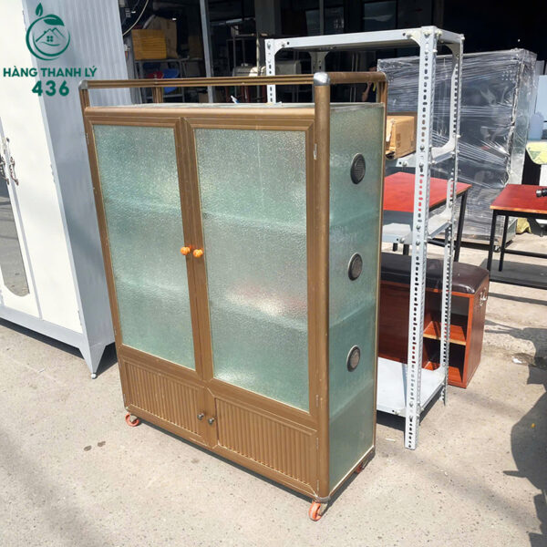 tu chen bat cu 1mx1m3x35cm khung nhom kinh day dan 4