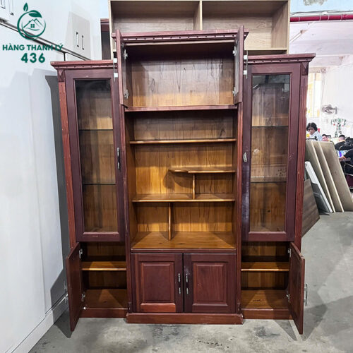 tu go cu 1m7x2mx40cm nhieu ngan trung bay gon gang 4