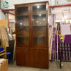 Tủ Hồ Sơ Cũ 1M36X2M55 Màu Vân Gỗ Nâu Sang Trọng Rất Bền