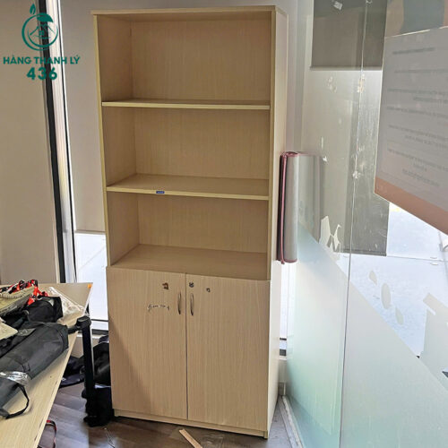 Tủ Hồ Sơ Cũ 2MX80CM Màu Vân Gỗ Sáng Nhiều Ngăn Rộng Rãi 3 Tủ Hồ Sơ Cũ 2MX80CM Màu Vân Gỗ Sáng Nhiều Ngăn Rộng Rãi