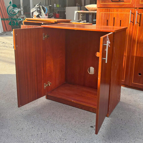 Tủ Hồ Sơ Cũ 75CMX80CM Hai Cánh Mở Màu Vân Gỗ Đỏ 2 Tủ Hồ Sơ Cũ 75CMX80CM Hai Cánh Mở Màu Vân Gỗ Đỏ