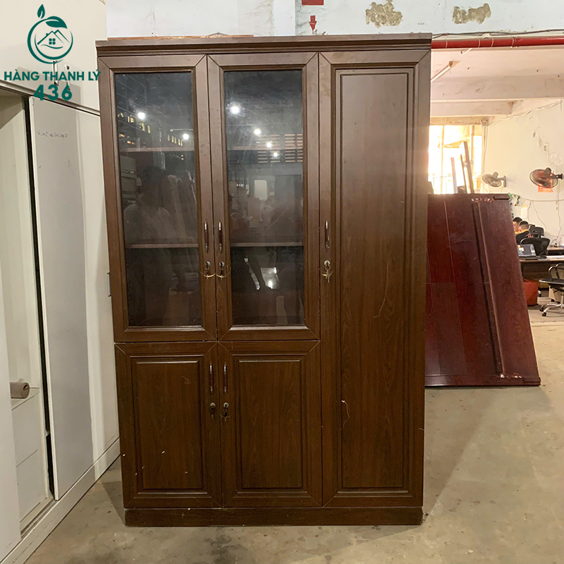 Tủ Hồ Sơ Cũ 1M4X2M2X50CM Vân Gỗ Nâu Kết Hợp Kính Quan Sát Dễ tu-ho-so-cu-van-go-nau-ket-hop-kinh-quan-sat-de-2 Tủ Hồ Sơ Cũ 1M4X2M2X50CM Vân Gỗ Nâu Kết Hợp Kính Quan Sát Dễ