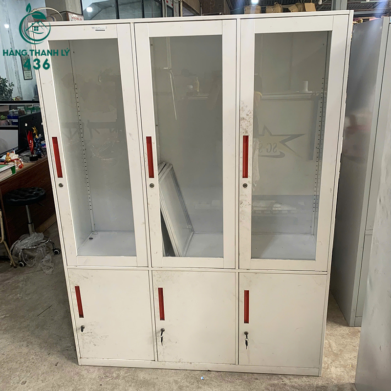 Tủ Hồ Sơ Sắt Cũ 1M3X1M8 3 Cánh Màu Trắng Hiện Đại tu-ho-so-sat-cu-1m3x1m8-mau-trang-hien-dai-1 Tủ Hồ Sơ Sắt Cũ 1M3X1M8 3 Cánh Màu Trắng Hiện Đại
