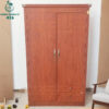 Tủ Quần Áo Cũ 1M2X2M 2 Cánh Nhỏ Gọn Màu Vân Gỗ Đẹp