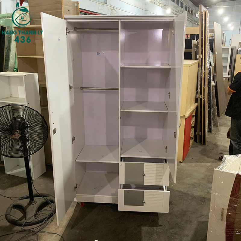Tủ Quần Áo Cũ 2 Cánh Hiện Đại Màu Trắng Phối Ghi tu-quan-ao-cu-2-canh-hien-dai-mau-trang-phoi-ghi-2-1 Tủ Quần Áo Cũ 2 Cánh Hiện Đại Màu Trắng Phối Ghi