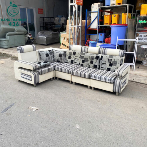 Sofa Góc L Cũ 2M4X1M35X85CM Thiết Kế Hoạ Tiết Đẹp 4 Dai 2m4 goc L 1m35 cao 85cm 2 copy