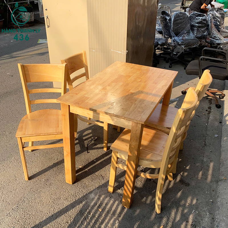 Bàn Ăn Gỗ Cũ 1M1X60CM Kèm 4 Ghế ban-an-go-cu-1m1x60cm-kem-4-ghe-2 Bàn Ăn Gỗ Cũ 1M1X60CM Kèm 4 Ghế