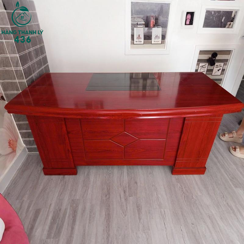 Bàn Giám Đốc Cũ Gỗ Đỏ Sang Trọng ban-giam-doc-cu-go-do-sang-trong-3 Bàn Giám Đốc Cũ Gỗ Đỏ Sang Trọng