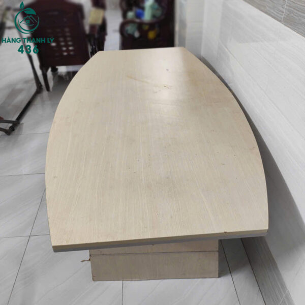 Bàn Họp Cũ 1M8X1MX75CM Mặt Rộng Hình Oval