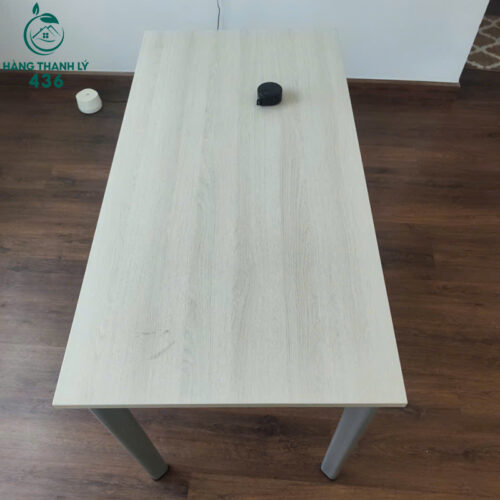 Bàn Làm Việc Cũ 1M2X60CMX75CM Mặt Trắng Nhã Nhặn