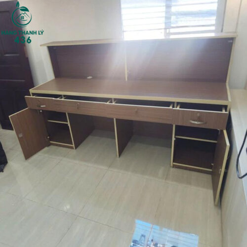 ban lam viec cu thiet ke lien tu ngan keo gon gang 2