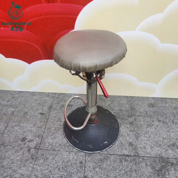 Ghế Bar Cafe Cũ Dạng Tròn Ngồi Êm