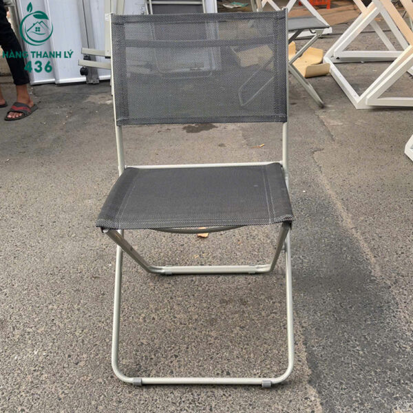 Ghế Gấp Cafe Cũ Lưới Thoáng Mát