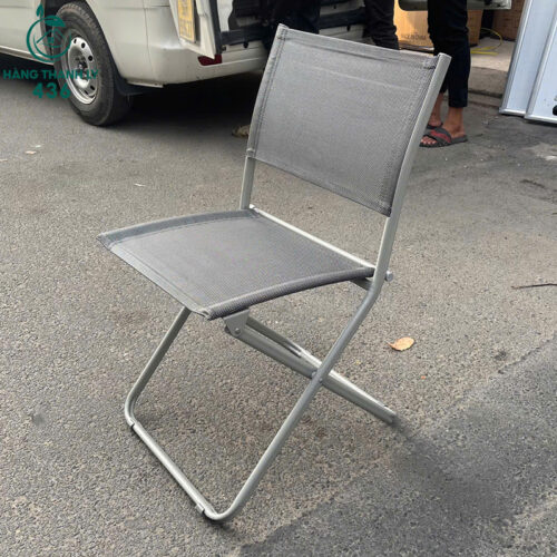 Ghế Gấp Cafe Cũ Lưới Thoáng Mát