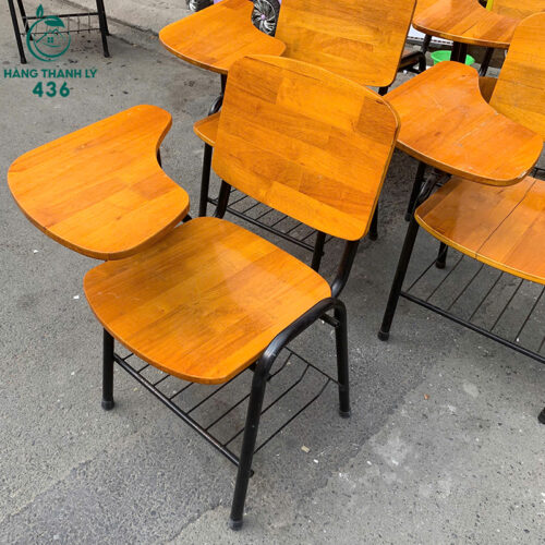 ghe lien ban cu mau vang chan sat chac chan 1