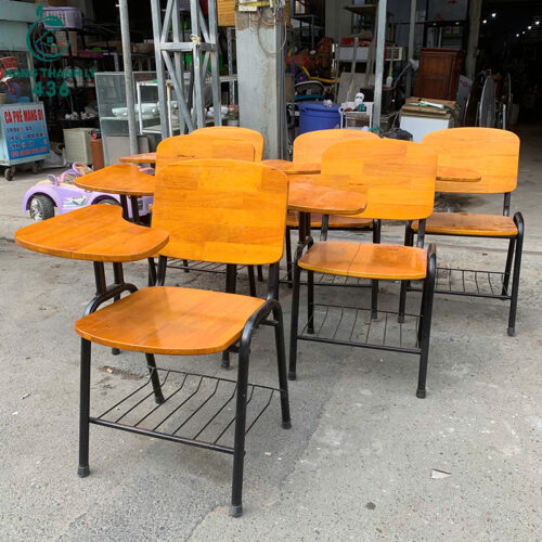 ghe lien ban cu mau vang chan sat chac chan 3