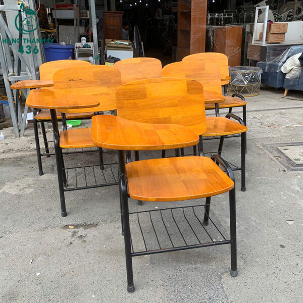 ghe lien ban cu mau vang chan sat chac chan 5