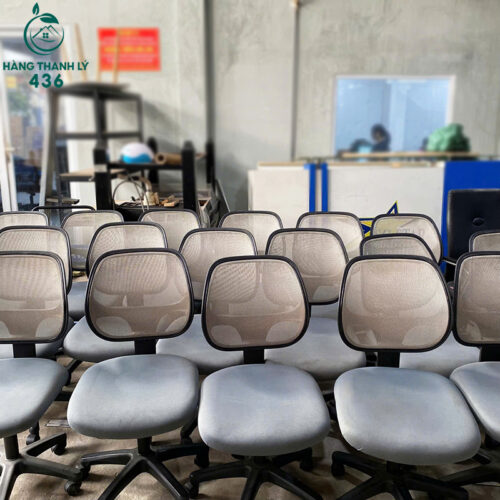 ghe xoay cu lung luoi thoang khi mau xam trang 2