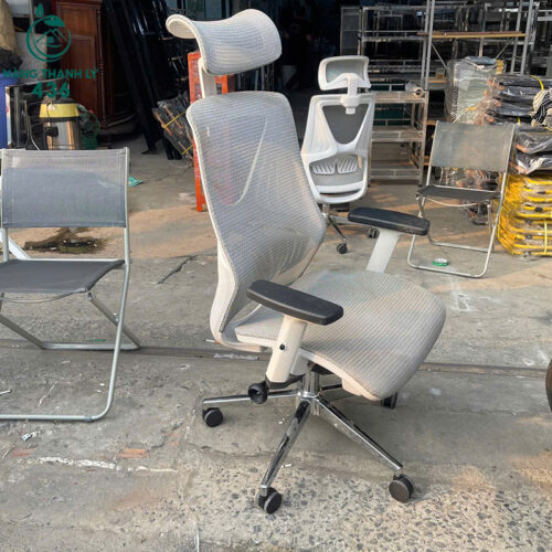 Ghế Xoay Văn Phòng Cũ Lưng Lưới Hãng The One