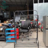 Kệ Treo Quần Áo Cũ Khung Sắt Chắc Chắn