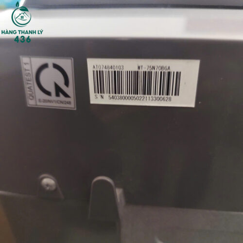 may giat casper cu mau xam 7 5kg thiet ke hien dai 1